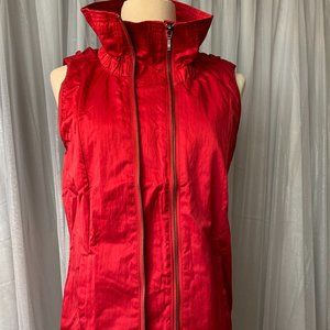 BOO RADLEY RED SLEEVLESS EXTENDABLE VEST (SZ 6) (NWT)